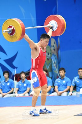 男子77㎏級にて銀メダルを獲得したキム・グァンソン選手（写真：朝鮮新報）