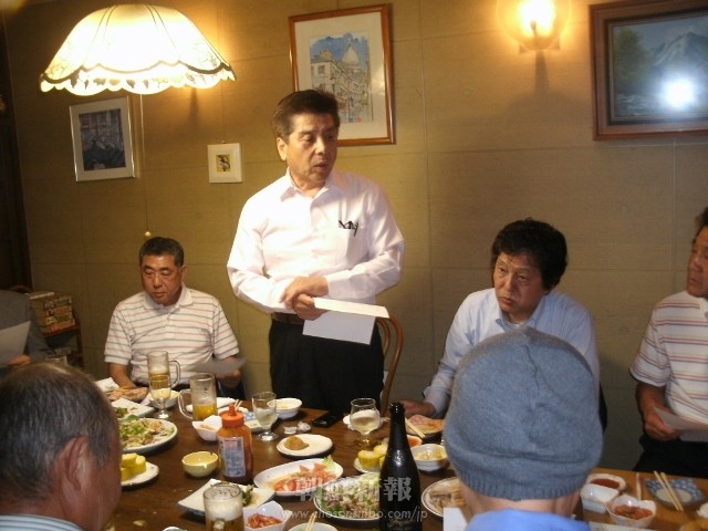 安井勉京都市議との座談会が6月22日に行われた。