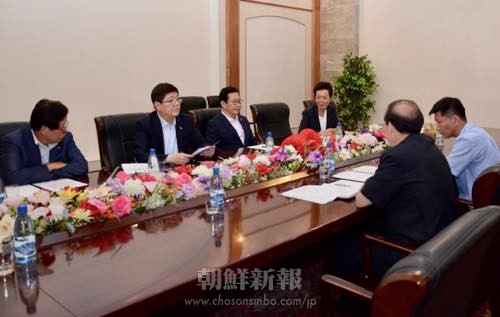 南側民和協が平壌を訪問／強制連行被害者遺骨奉還問題など民間交流について協議 朝鮮新報