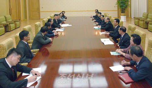 최고인민회의대표단, 몽골국가대회의대표단과 회담