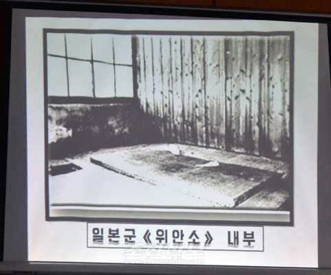 토론회에서는 일본군성노예제도에 관한 론문 등이 발표되였다. (조선중앙통신)