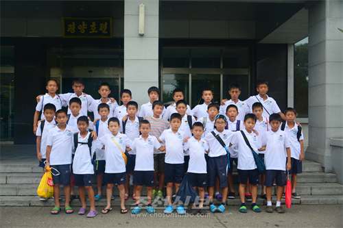 재일본조선학생소년축구방문단